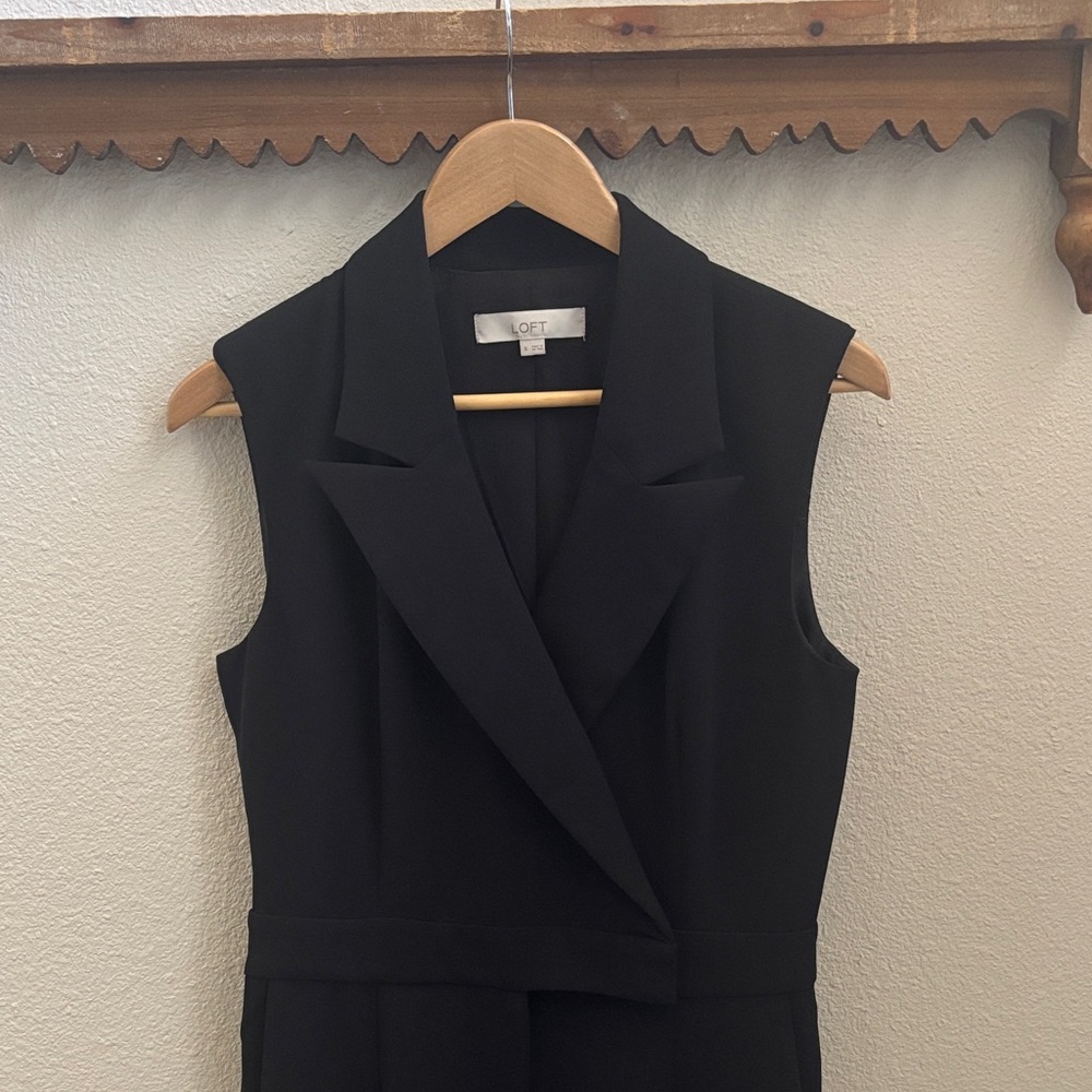 LOFT Elegant Black Jumpsuit